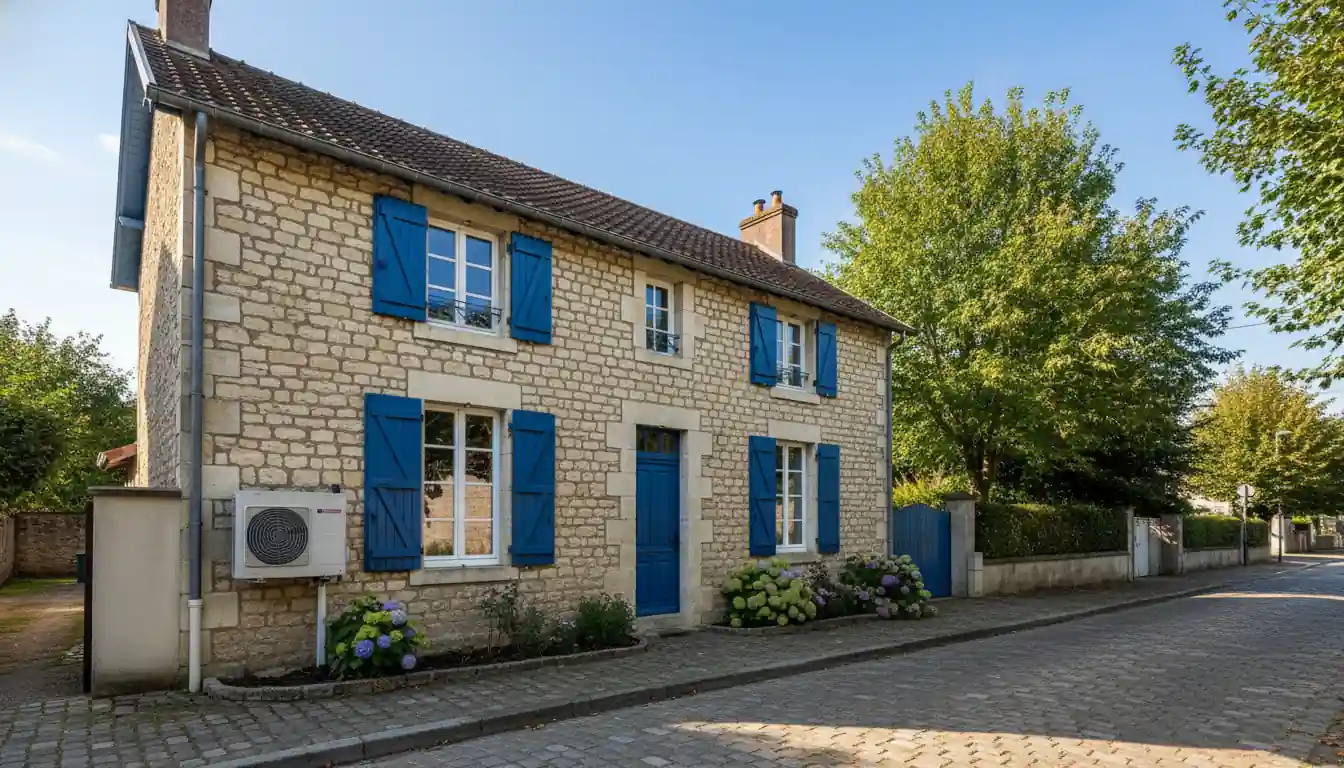 Installation de Pompe à Chaleur à Cité des Cheminots