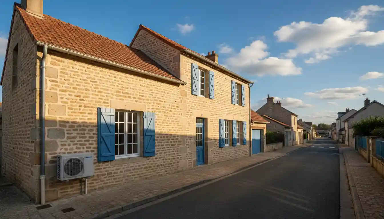 Installation de Pompe à Chaleur à Quartier du Rousseau